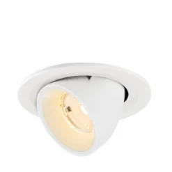 SLV 1009395 NUMINOS® GIMBLE S Deckeneinbauleuchte 2700K 55° weiß