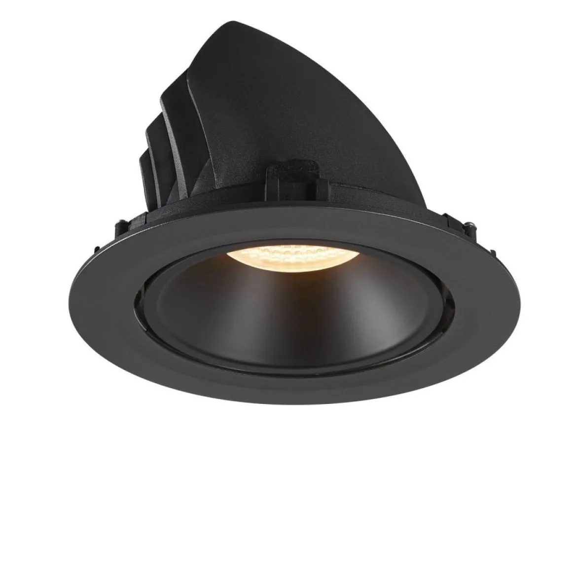 SLV 1006053 NUMINOS® GIMBLE XL Deckeneinbauleuchte schwarz 3000K 55°