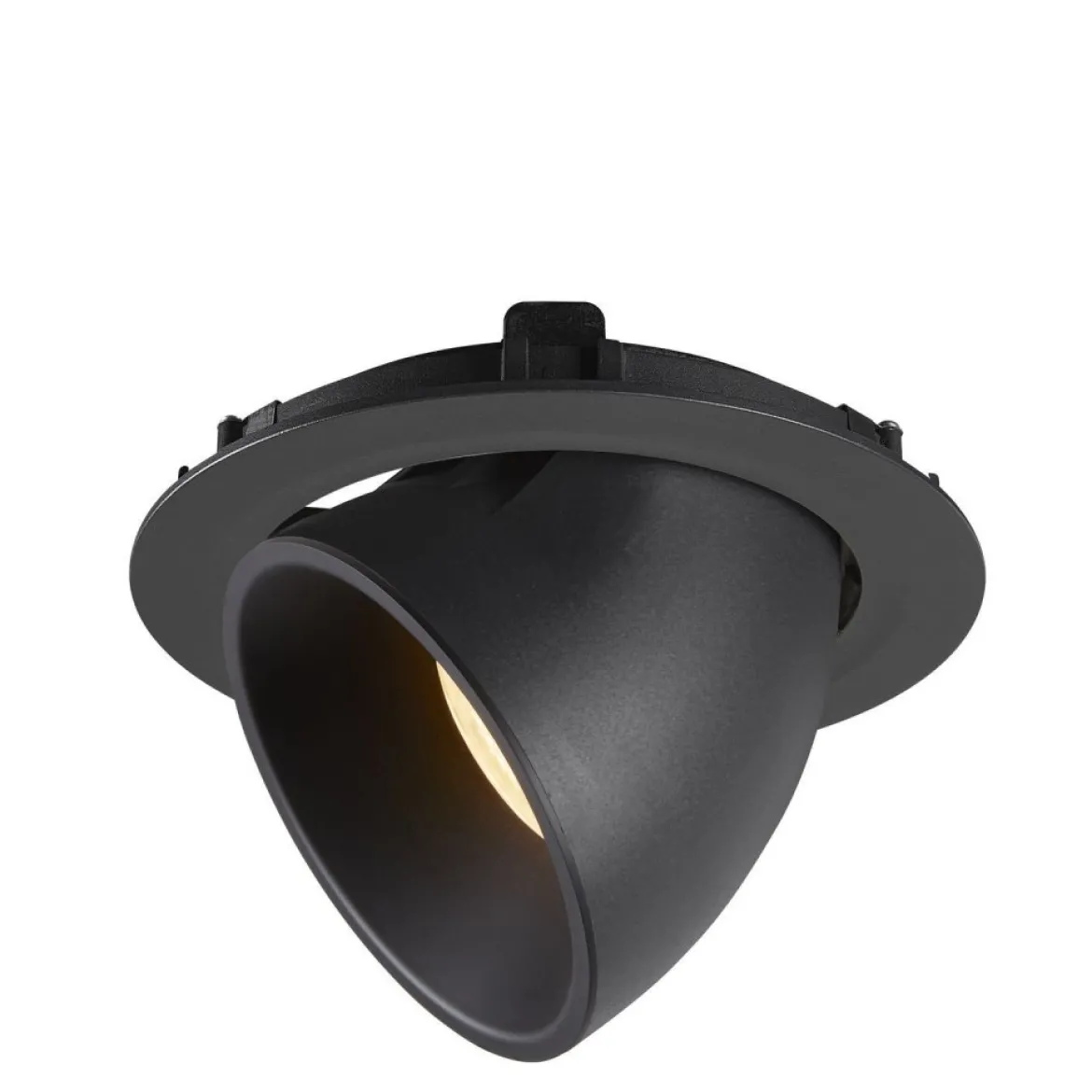 SLV 1006053 NUMINOS® GIMBLE XL Deckeneinbauleuchte schwarz 3000K 55°