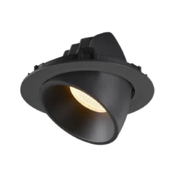 SLV 1006053 NUMINOS® GIMBLE XL Deckeneinbauleuchte schwarz 3000K 55°