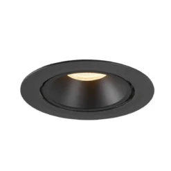SLV 1006053 NUMINOS® GIMBLE XL Deckeneinbauleuchte schwarz 3000K 55°