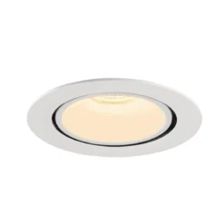 SLV 1006057 NUMINOS® GIMBLE XL Deckeneinbauleuchte weiß 3000K 20°
