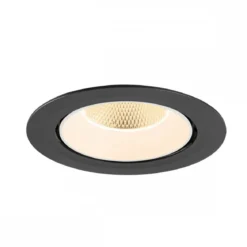SLV 1009865 NUMINOS® GIMBLE XL Deckeneinbauleuchte 2700K 20° schwarz weiß