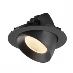 SLV 1009867 NUMINOS® GIMBLE XL Deckeneinbauleuchte 2700K 40° schwarz