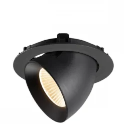 SLV 1009870 NUMINOS® GIMBLE XL Deckeneinbauleuchte 2700K 55° schwarz