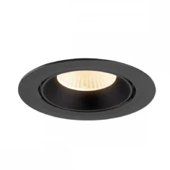 SLV 1009870 NUMINOS® GIMBLE XL Deckeneinbauleuchte 2700K 55° schwarz