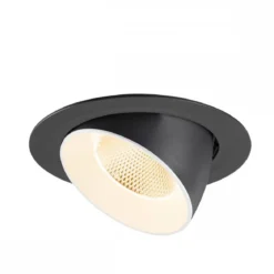 SLV 1009871 NUMINOS® GIMBLE XL Deckeneinbauleuchte 2700K 55° schwarz weiß