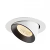 SLV 1009879 NUMINOS® GIMBLE XL Deckeneinbauleuchte 2700K 55° weiß schwarz
