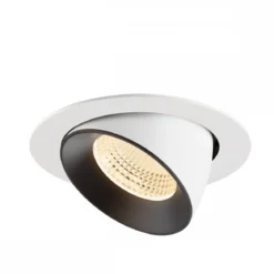 SLV 1009879 NUMINOS® GIMBLE XL Deckeneinbauleuchte 2700K 55° weiß schwarz