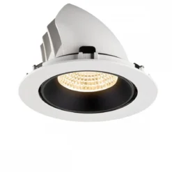 SLV 1009879 NUMINOS® GIMBLE XL Deckeneinbauleuchte 2700K 55° weiß schwarz