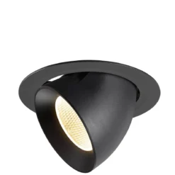 SLV 1009882 NUMINOS® GIMBLE XL Deckeneinbauleuchte 3000K 20° schwarz