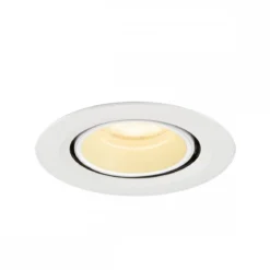 SLV 1010060 NUMINOS® GIMBLE XS Deckeneinbauleuchte 3000K 55° weiß