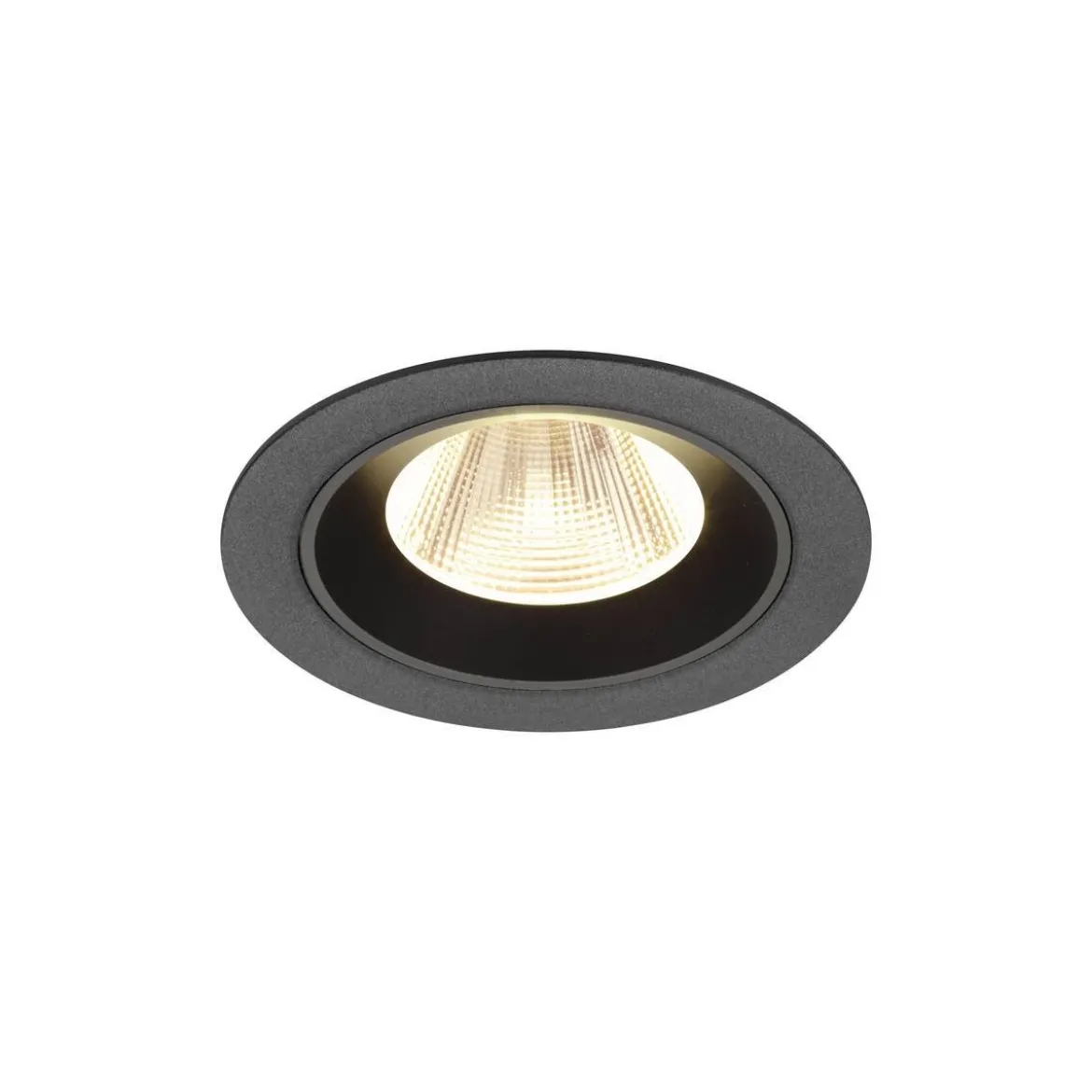 SLV 1009613 NUMINOS® M Deckeneinbauleuchte 3000K 20° schwarz