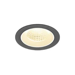 SLV 1009620 NUMINOS® M Deckeneinbauleuchte 3000K 55° schwarz weiß