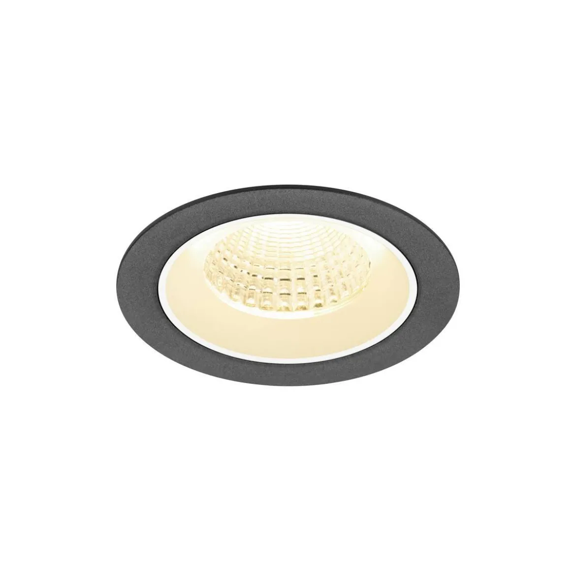 SLV 1009620 NUMINOS® M Deckeneinbauleuchte 3000K 55° schwarz weiß