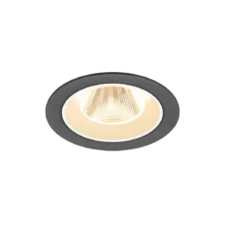 SLV 1009596 NUMINOS® M LED Deckeneinbauleuchte 2700K 20° schwarz weiß