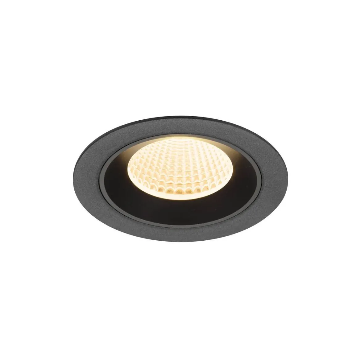 SLV 1009598 NUMINOS® M LED Deckeneinbauleuchte 2700K 40° schwarz