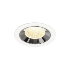 SLV 1009630 NUMINOS® M LED Deckeneinbauleuchte 3000K 55° weiß chrom