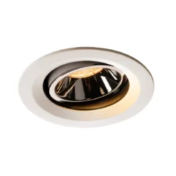 SLV 1003570 NUMINOS MOVE DL M LED Einbauleuchte schwenkbar weiß chrom 2700K 40°