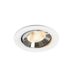 SLV 1009827 NUMINOS® MOVE L Deckeneinbauleuchte 2700K 55° weiß chrom
