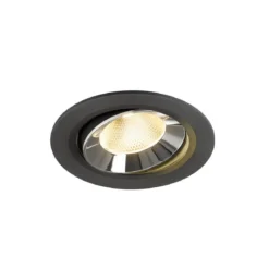 SLV 1009830 NUMINOS® MOVE L Deckeneinbauleuchte 3000K 20° schwarz chrom