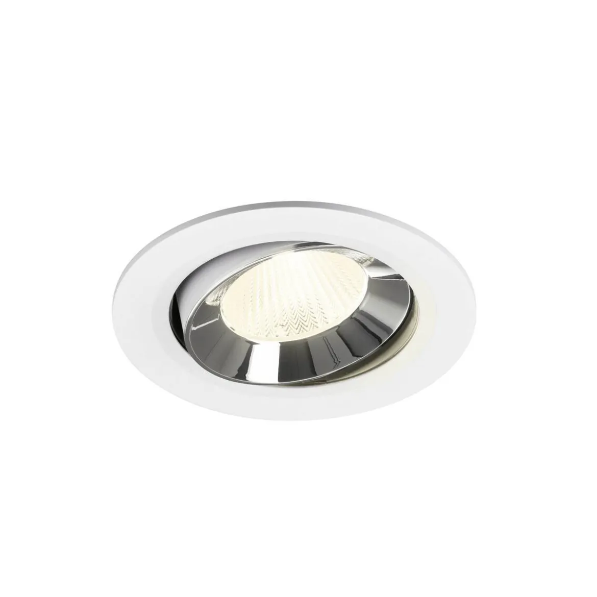SLV 1009860 NUMINOS® MOVE L Deckeneinbauleuchte 4000K 40° weiß chrom