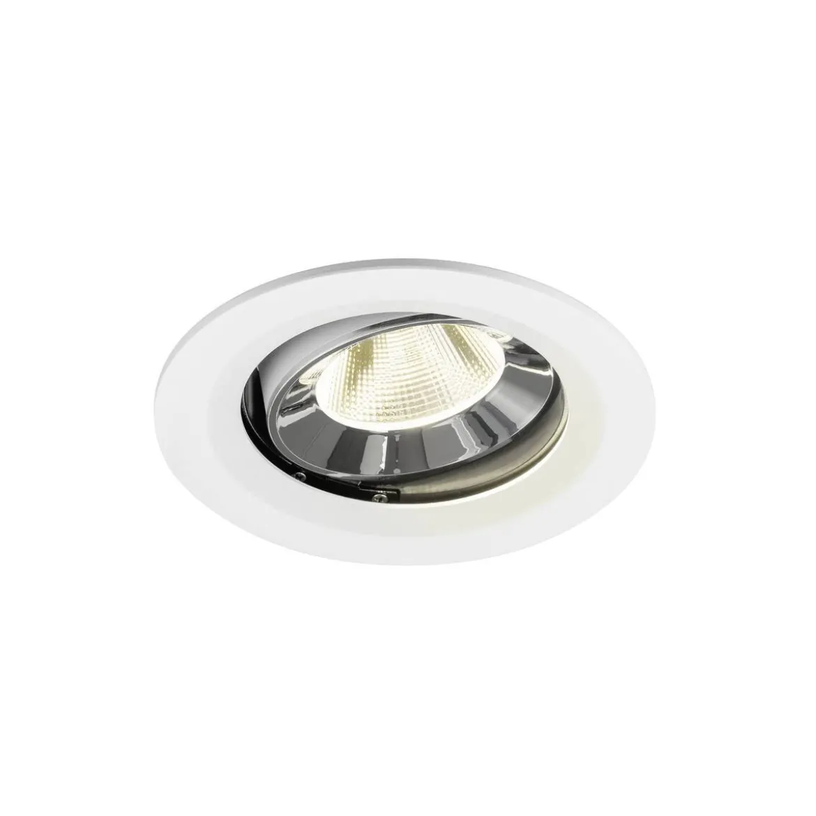SLV 1009702 NUMINOS® MOVE M Deckeneinbauleuchte 4000K 55° weiß chrom