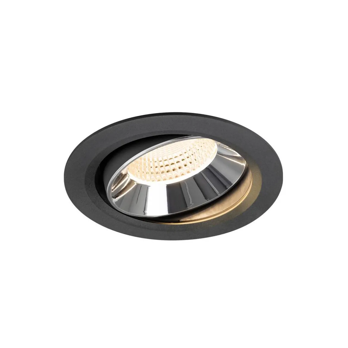 SLV 1009980 NUMINOS® MOVE XL Einbauleuchte 2700K 55° schwarz chrom