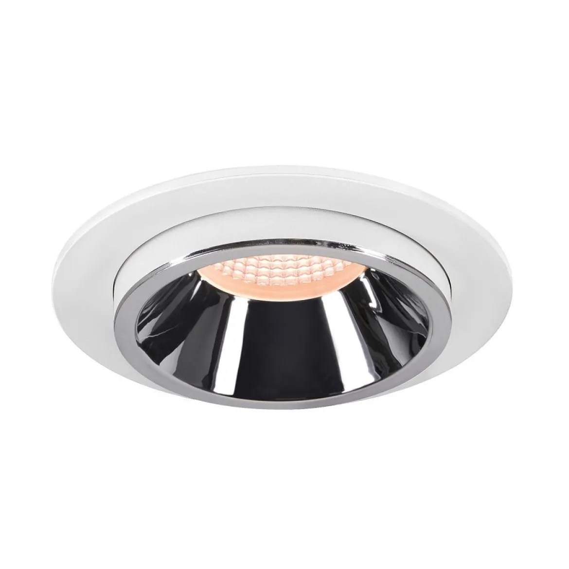 SLV 1007046 NUMINOS® PROJECTOR L Deckeneinbauleuchte 2700K 55° zylindrisch weiß chrom