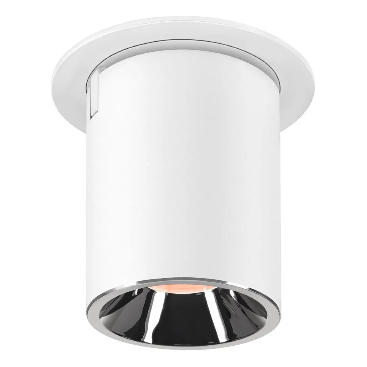 SLV 1007046 NUMINOS® PROJECTOR L Deckeneinbauleuchte 2700K 55° zylindrisch weiß chrom