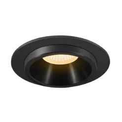 SLV 1007047 NUMINOS® PROJECTOR L Deckeneinbauleuchte 3000K 20° zylindrisch schwarz