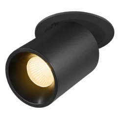 SLV 1007050 NUMINOS® PROJECTOR L Deckeneinbauleuchte 3000K 40° zylindrisch schwarz