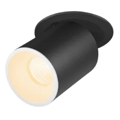 SLV 1007051 NUMINOS® PROJECTOR L Deckeneinbauleuchte 3000K 40° zylindrisch schwarz weiß