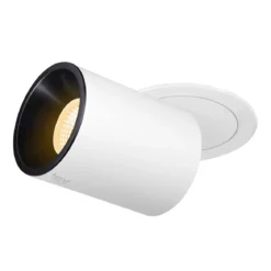 SLV 1007062 NUMINOS® PROJECTOR L Deckeneinbauleuchte 3000K 55° zylindrisch weiß schwarz