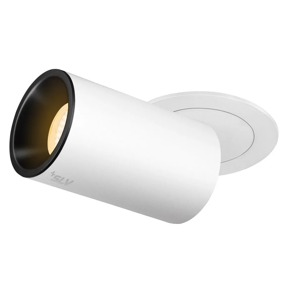 SLV 1007005 NUMINOS® PROJECTOR M Deckeneinbauleuchte 3000K 40° zylindrisch weiß schwarz