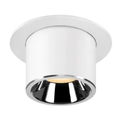 SLV 1007007 NUMINOS® PROJECTOR M Deckeneinbauleuchte 3000K 40° zylindrisch weiß chrom