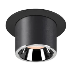 SLV 1006977 NUMINOS® PROJECTOR M Deckeneinbauleuchte 2700K 20° zylindrisch schwarz chrom