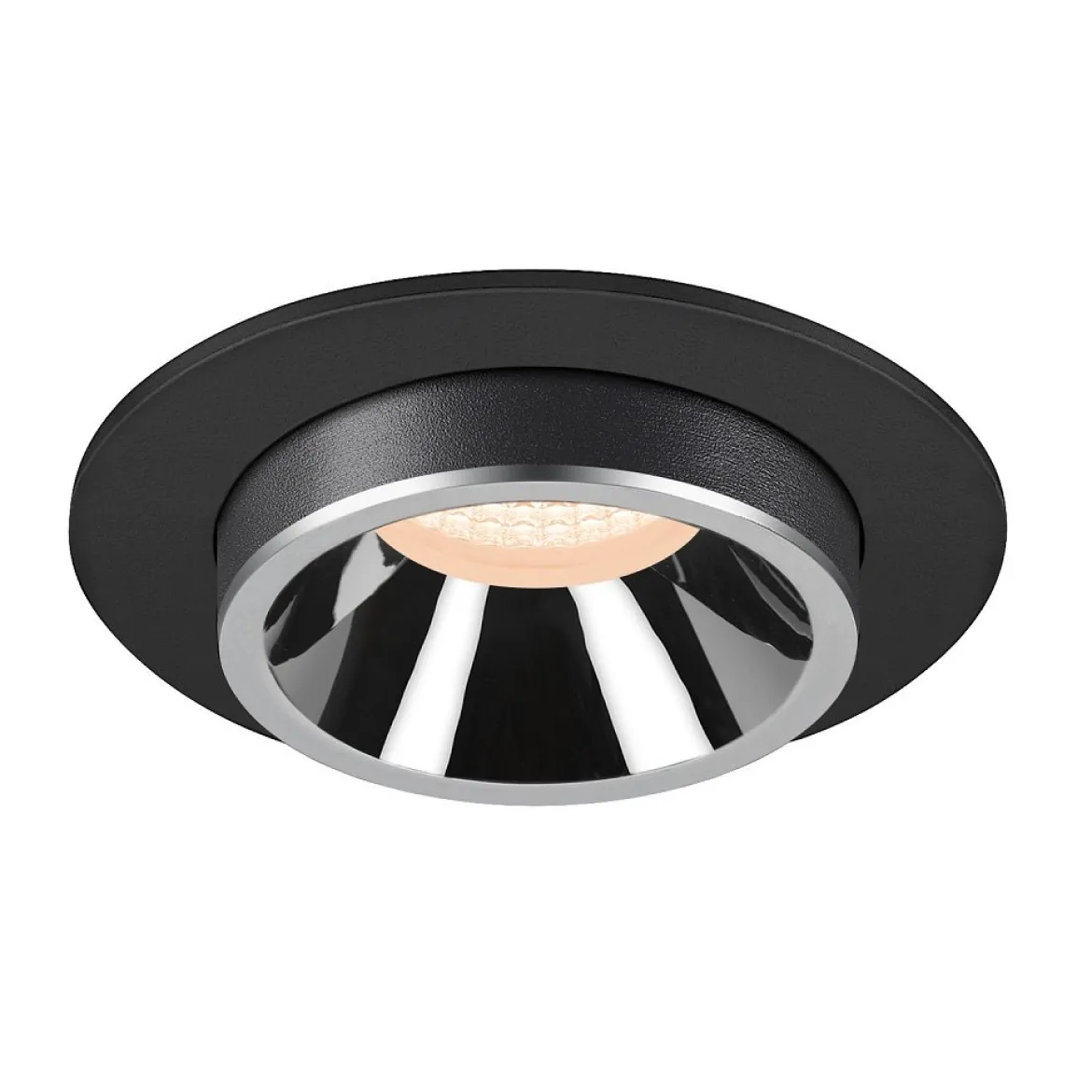 SLV 1006980 NUMINOS® PROJECTOR M Deckeneinbauleuchte 2700K 40° zylindrisch schwarz chrom