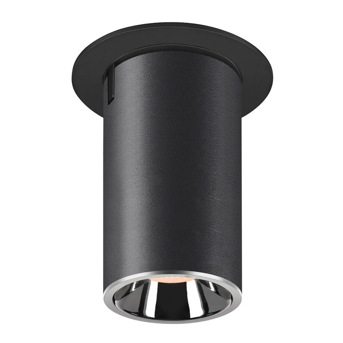 SLV 1006980 NUMINOS® PROJECTOR M Deckeneinbauleuchte 2700K 40° zylindrisch schwarz chrom