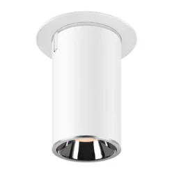 SLV 1006989 NUMINOS® PROJECTOR M Deckeneinbauleuchte 2700K 40° zylindrisch weiß chrom