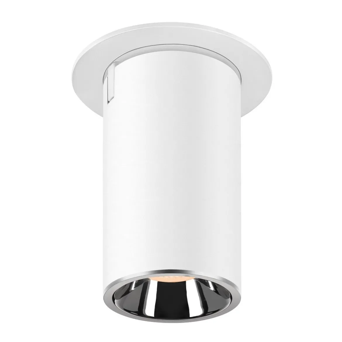 SLV 1006989 NUMINOS® PROJECTOR M Deckeneinbauleuchte 2700K 40° zylindrisch weiß chrom