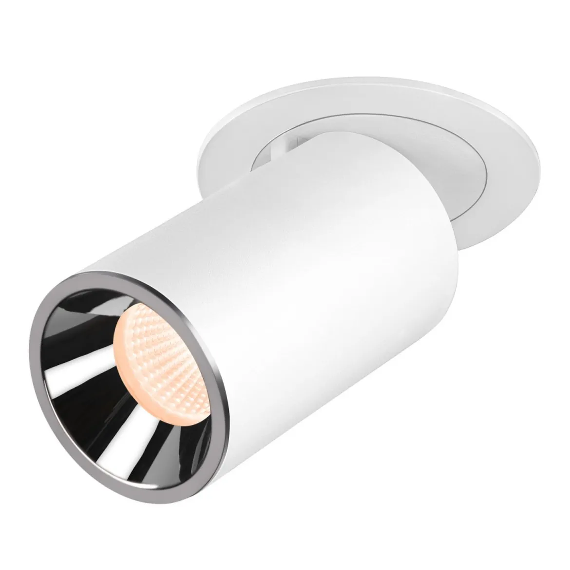 SLV 1006989 NUMINOS® PROJECTOR M Deckeneinbauleuchte 2700K 40° zylindrisch weiß chrom