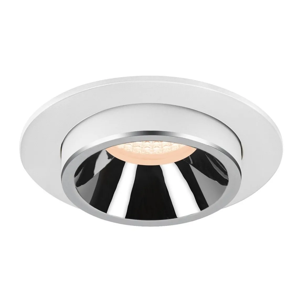 SLV 1006989 NUMINOS® PROJECTOR M Deckeneinbauleuchte 2700K 40° zylindrisch weiß chrom