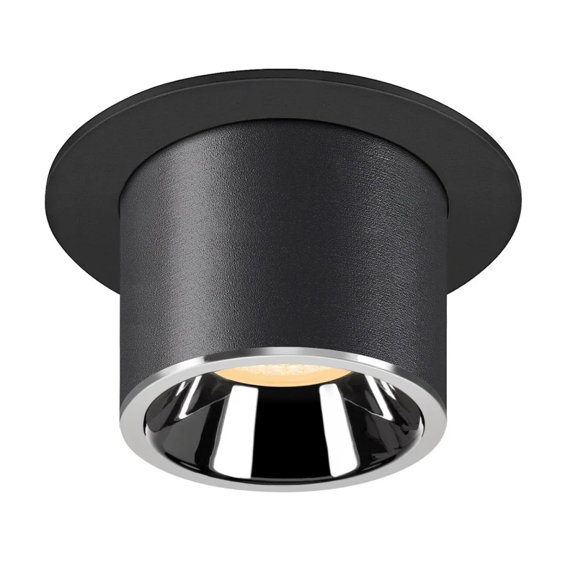SLV 1006995 NUMINOS® PROJECTOR M Deckeneinbauleuchte 3000K 20° zylindrisch schwarz chrom