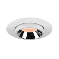 SLV 1006938 NUMINOS® PROJECTOR S Deckeneinbauleuchte 2700K 55° zylindrisch weiß chrom