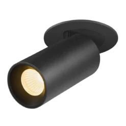 SLV 1006939 NUMINOS® PROJECTOR S Deckeneinbauleuchte 3000K 20° zylindrisch schwarz