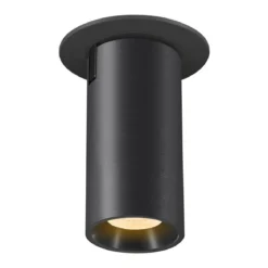 SLV 1006942 NUMINOS® PROJECTOR S Deckeneinbauleuchte 3000K 40° zylindrisch schwarz
