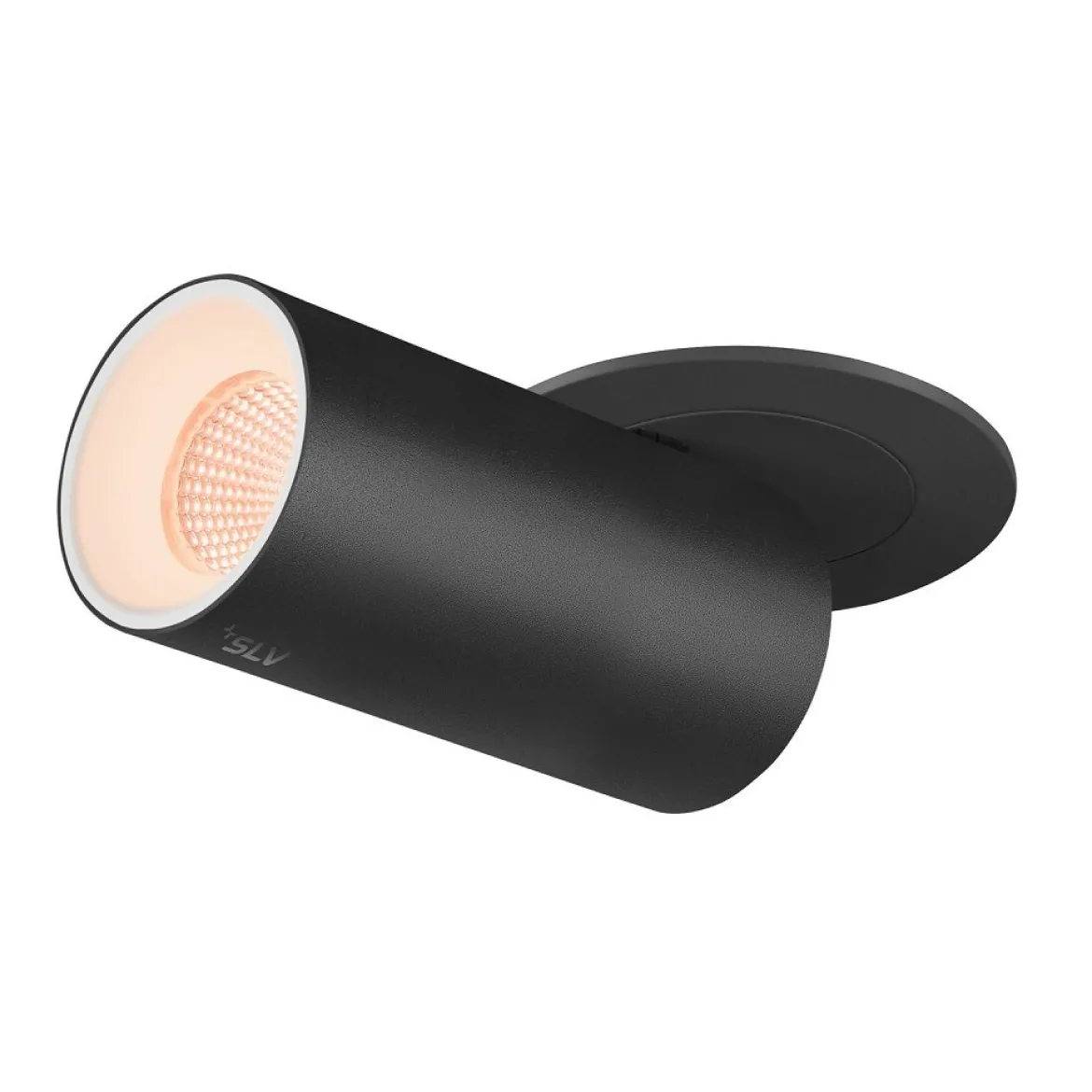 SLV 1006925 NUMINOS® PROJECTOR S Deckeneinbauleuchte 2700K 40° zylindrisch schwarz weiß