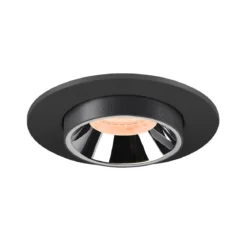 SLV 1006929 NUMINOS® PROJECTOR S Deckeneinbauleuchte 2700K 55° zylindrisch schwarz chrom