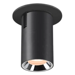 SLV 1006869 NUMINOS® PROJECTOR XS Deckeneinbauleuchte 2700K 20° zylindrisch schwarz chrom